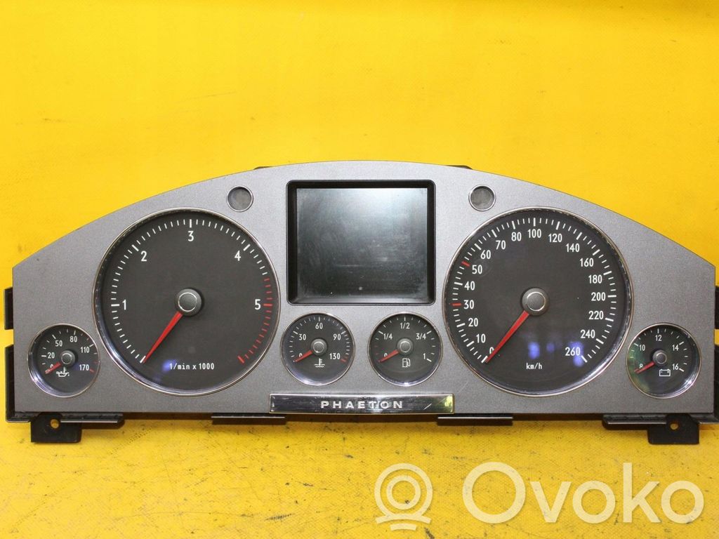 Volkswagen Phaeton Tachimetro (quadro strumenti) 