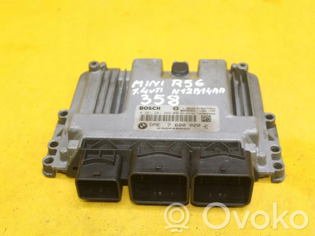 Mini One - Cooper Coupe R56 Engine control unit/module ECU 