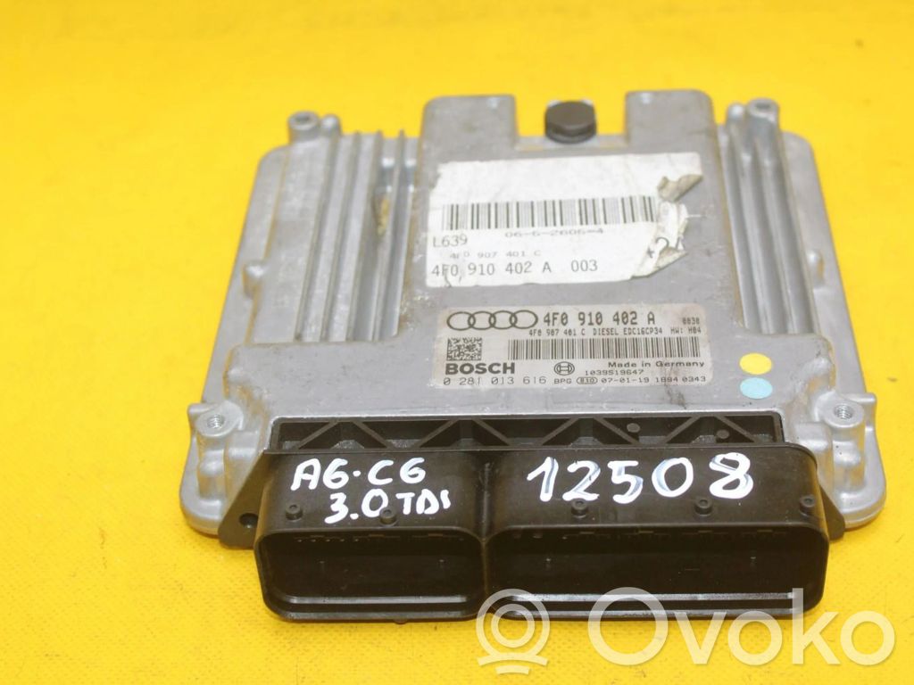 Audi A6 S6 C6 4F Engine control unit/module ECU 