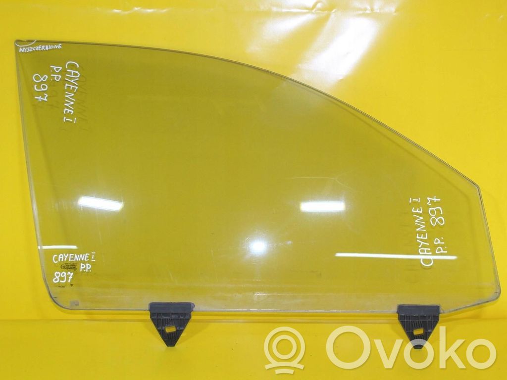 Porsche Cayenne (9PA) Front door window glass four-door 