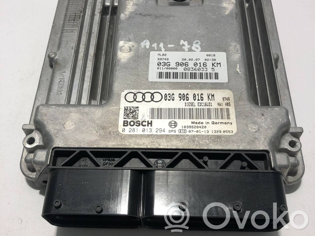 Audi A4 S4 B7 8E 8H Engine control unit/module 
