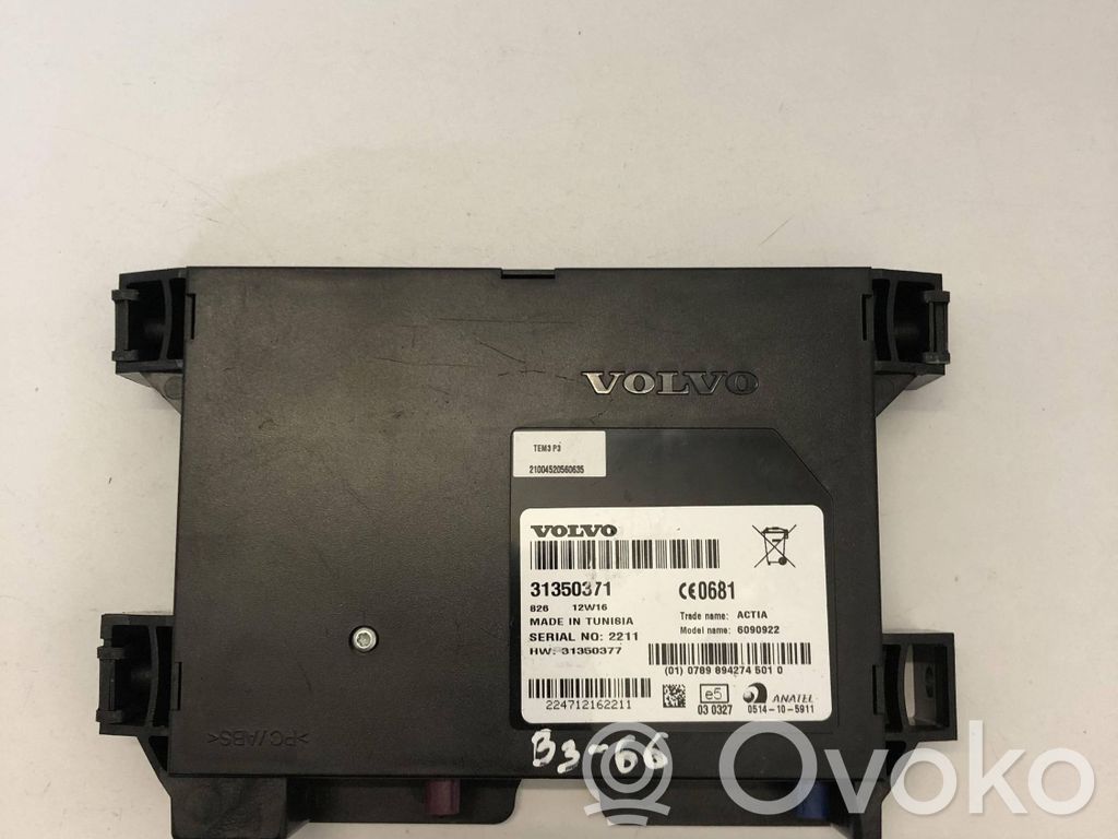 Volvo XC70 Other control units/modules 