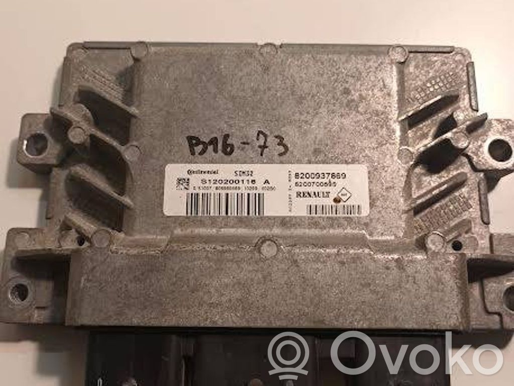 Renault Clio III Engine control unit/module 