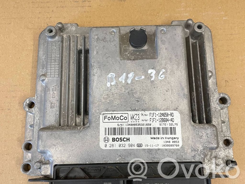 Ford Focus ST Engine control unit/module 