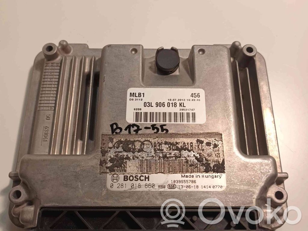 Audi A4 S4 B8 8K Engine control unit/module 