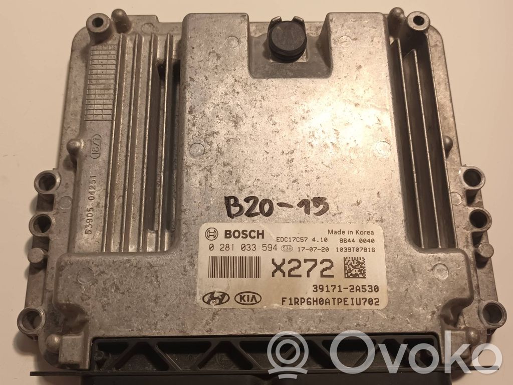 KIA Carens III Engine control unit/module 
