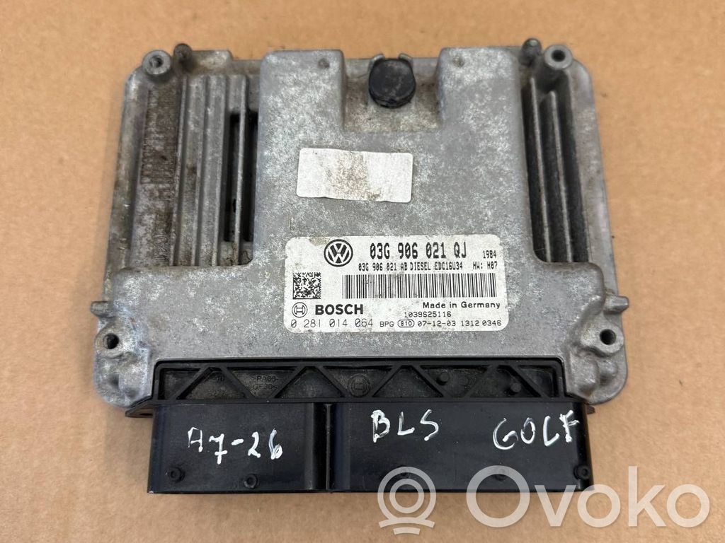 Volkswagen Golf V Engine control unit/module 