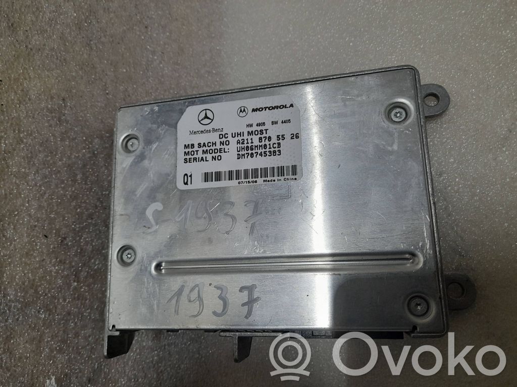 Unidad de control/módulo de bluetooth   A2118705526,2118705526