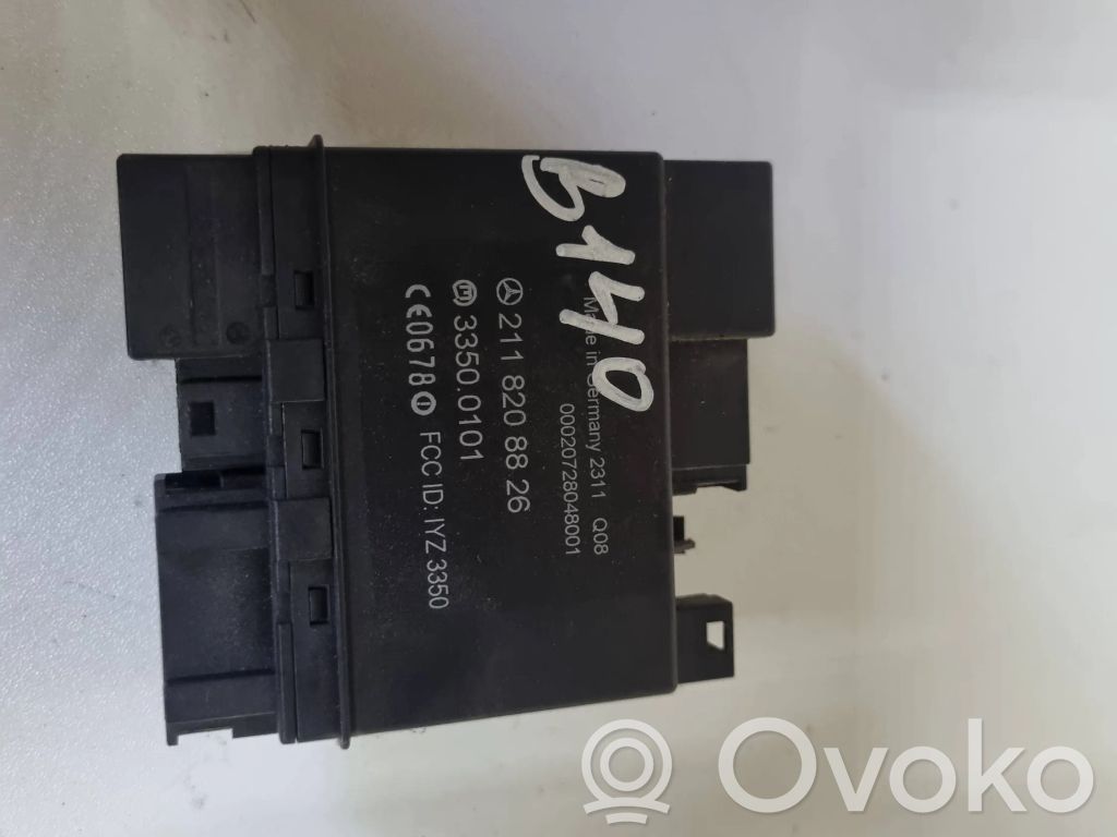 Mercedes-Benz E W211 Keyless (KESSY) go control unit/module 