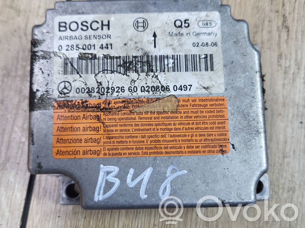 Mercedes-Benz E W211 Airbag control unit/module 