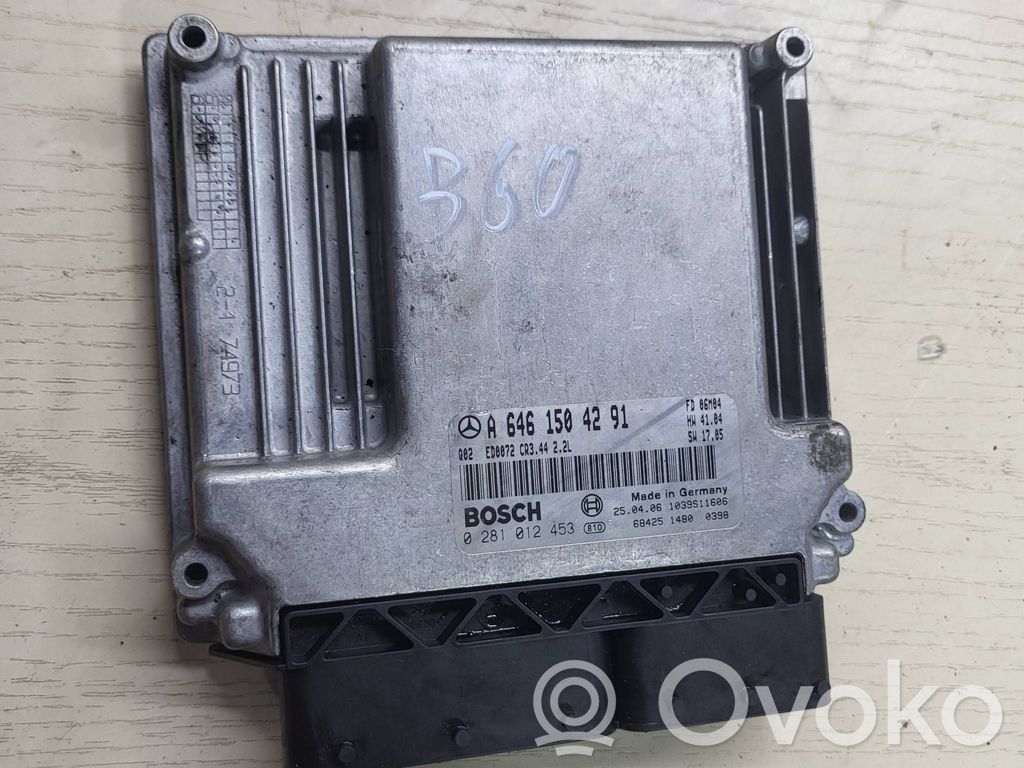 Mercedes-Benz E W211 Engine control unit/module 