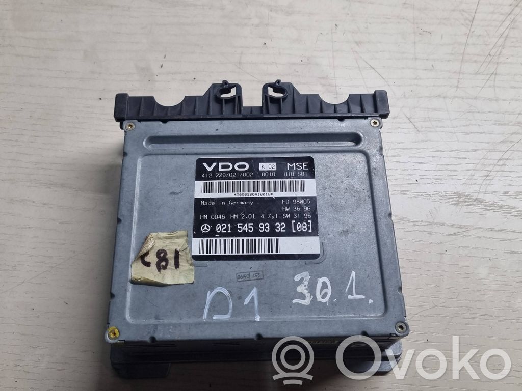 Mercedes-Benz C W202 Engine control unit/module 