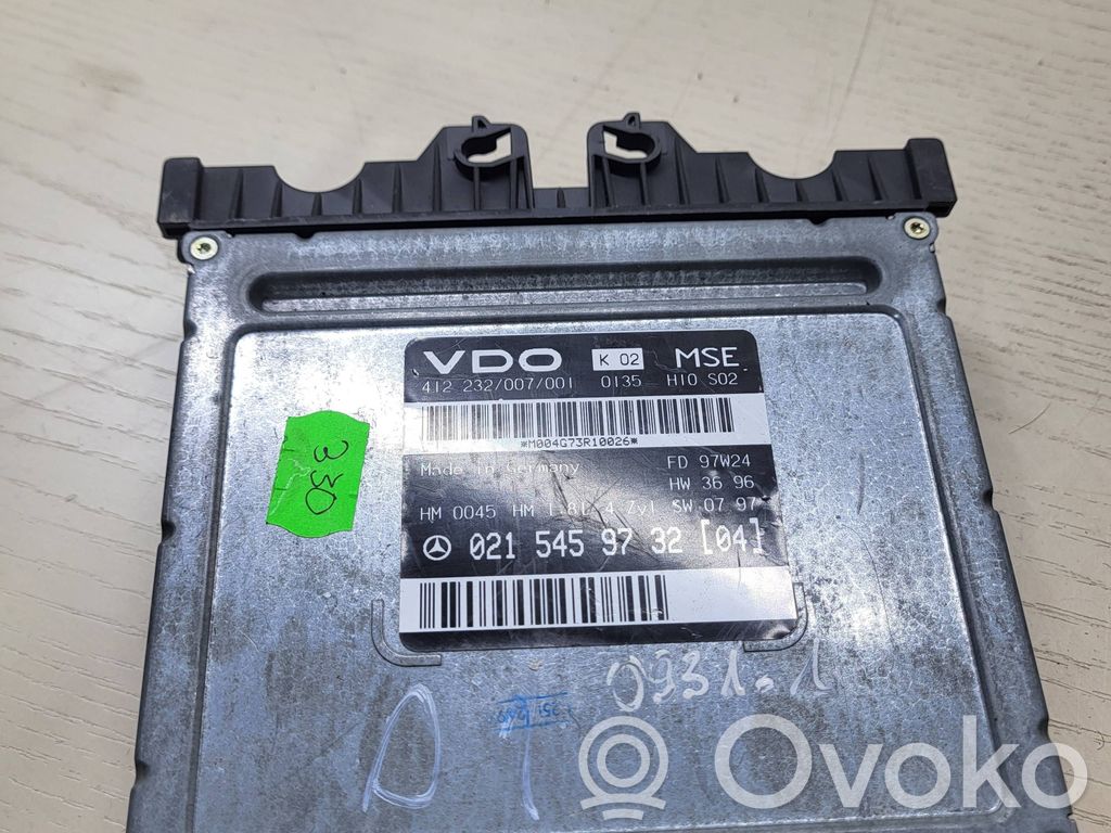 Mercedes-Benz C W202 Engine control unit/module 