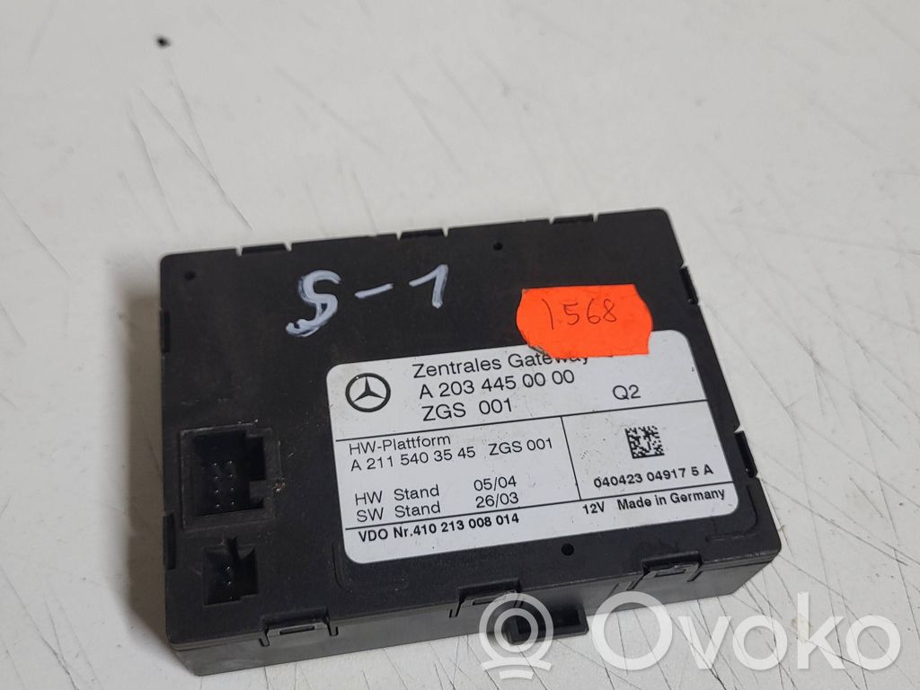 Mercedes-Benz C W203 Modul control gateway 