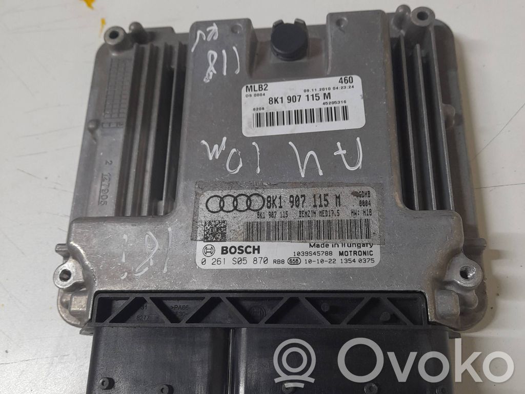 Audi A4 S4 B8 8K Engine control unit/module 
