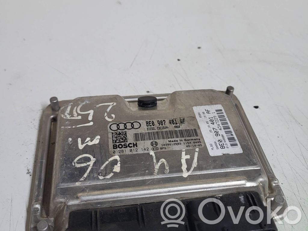 Audi A4 S4 B6 8E 8H Engine control unit/module 