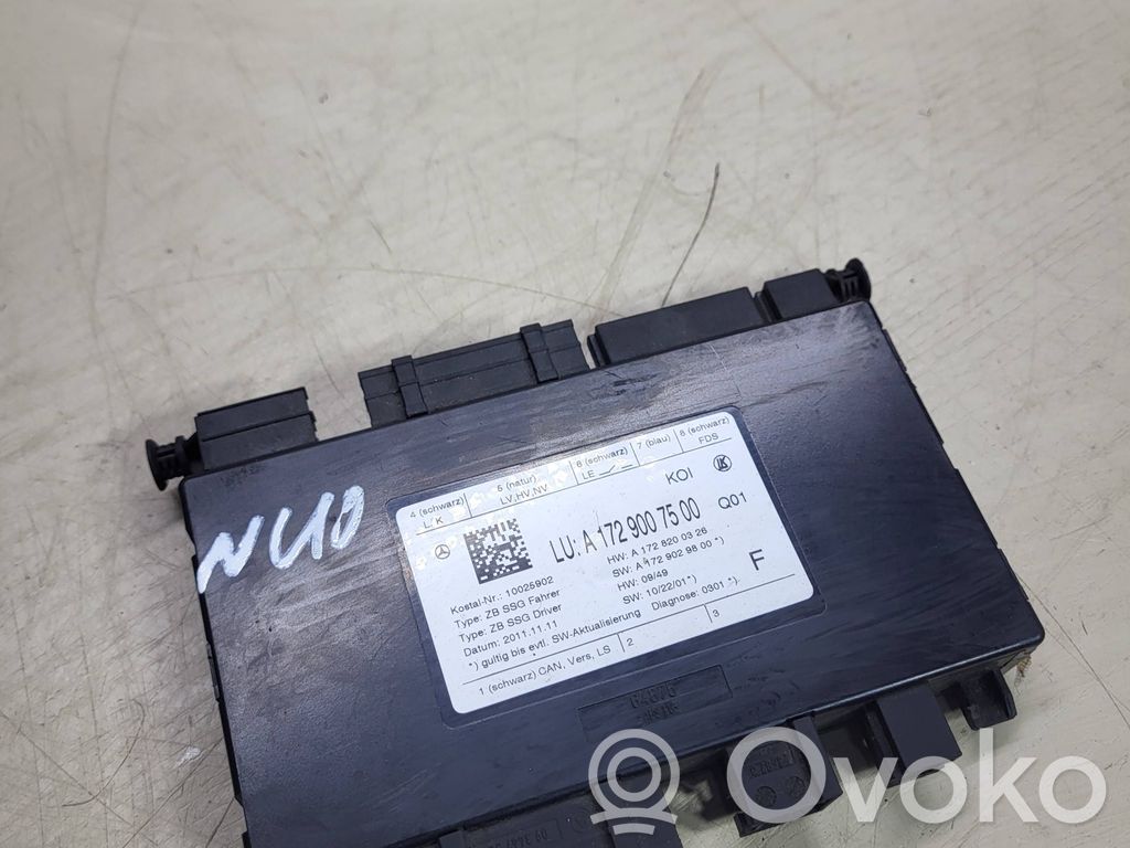 Mercedes-Benz E W212 Module de commande de siège 