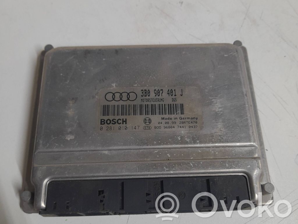 Engine control unit/module   3B0907401J,28RTE470,0281010147