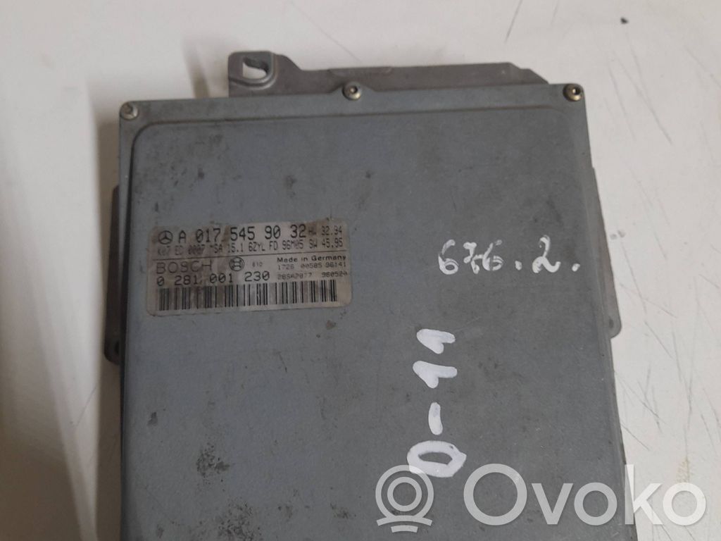 Mercedes-Benz E W212 Engine control unit/module 