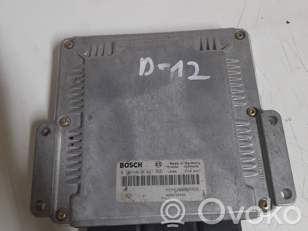 Engine control unit/module   0281010441,8200065996,8200126494