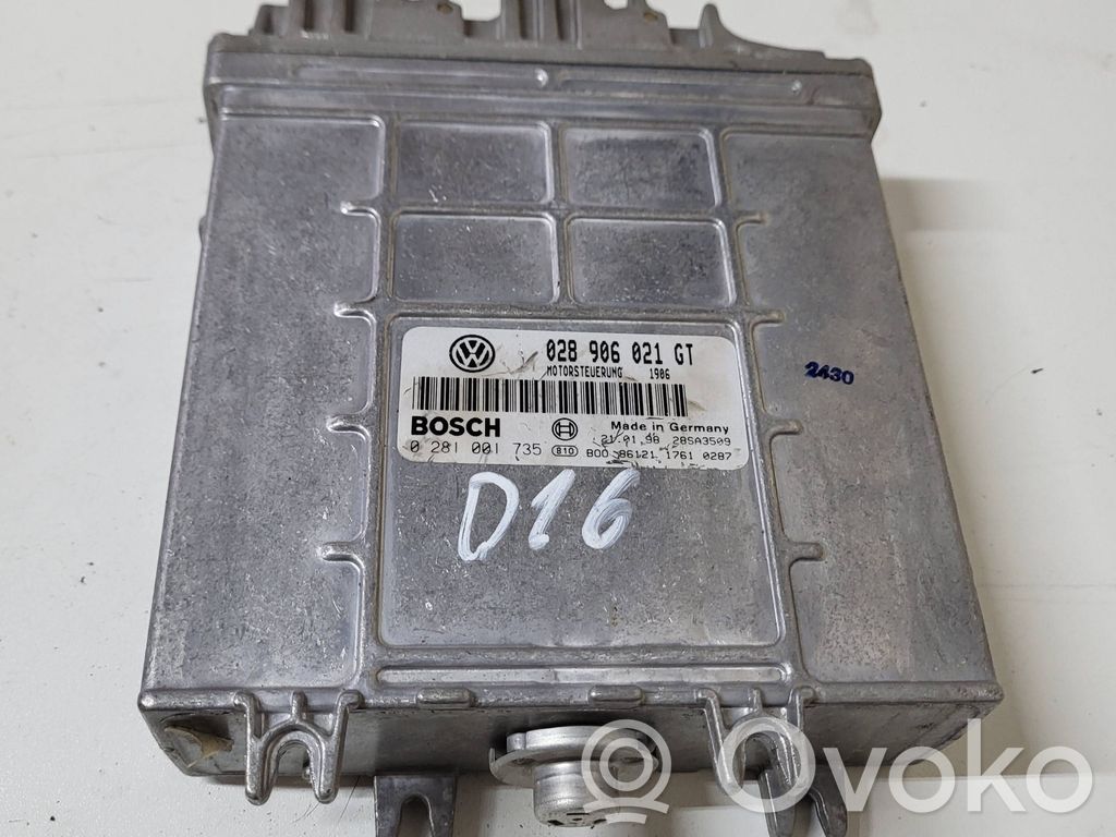 Volkswagen PASSAT B5 Engine control unit/module 