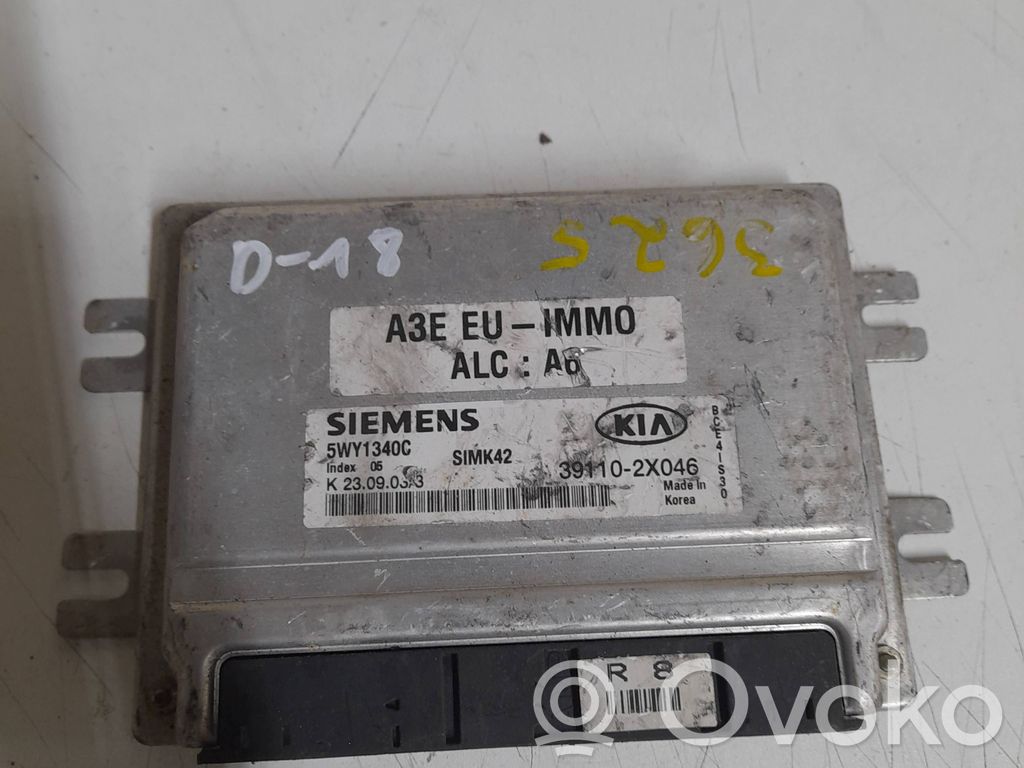 Engine control unit/module   5WY1340C,391102X046,SIMK42