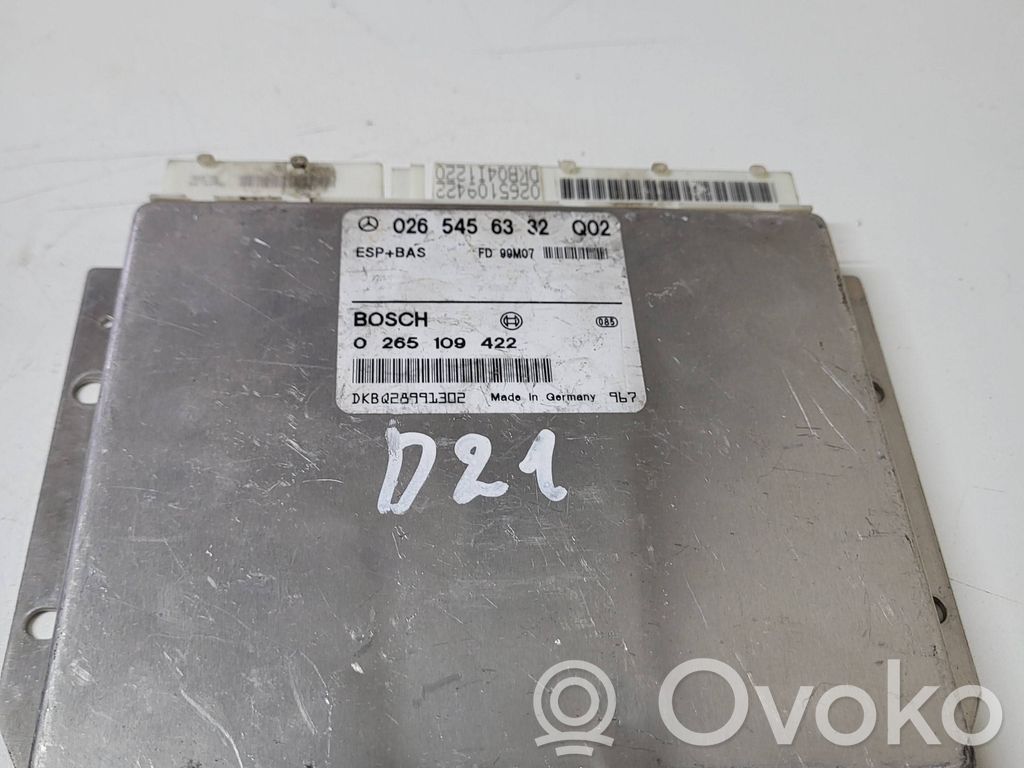 Mercedes-Benz E W210 Unitate control ESP (sistem de stabilitate) 