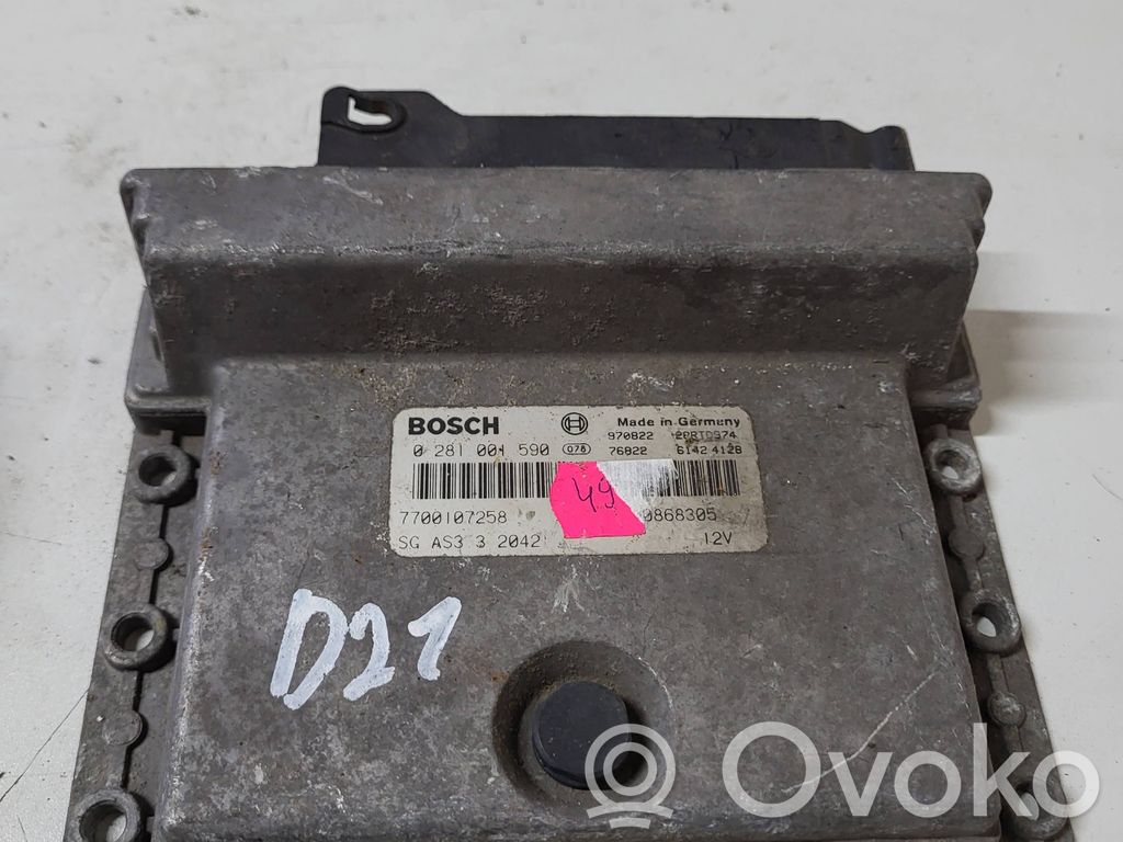 Renault Espace III Engine control unit/module 