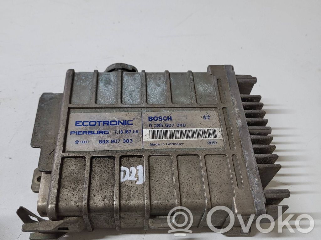 Audi 80 90 S2 B4 Engine control unit/module 