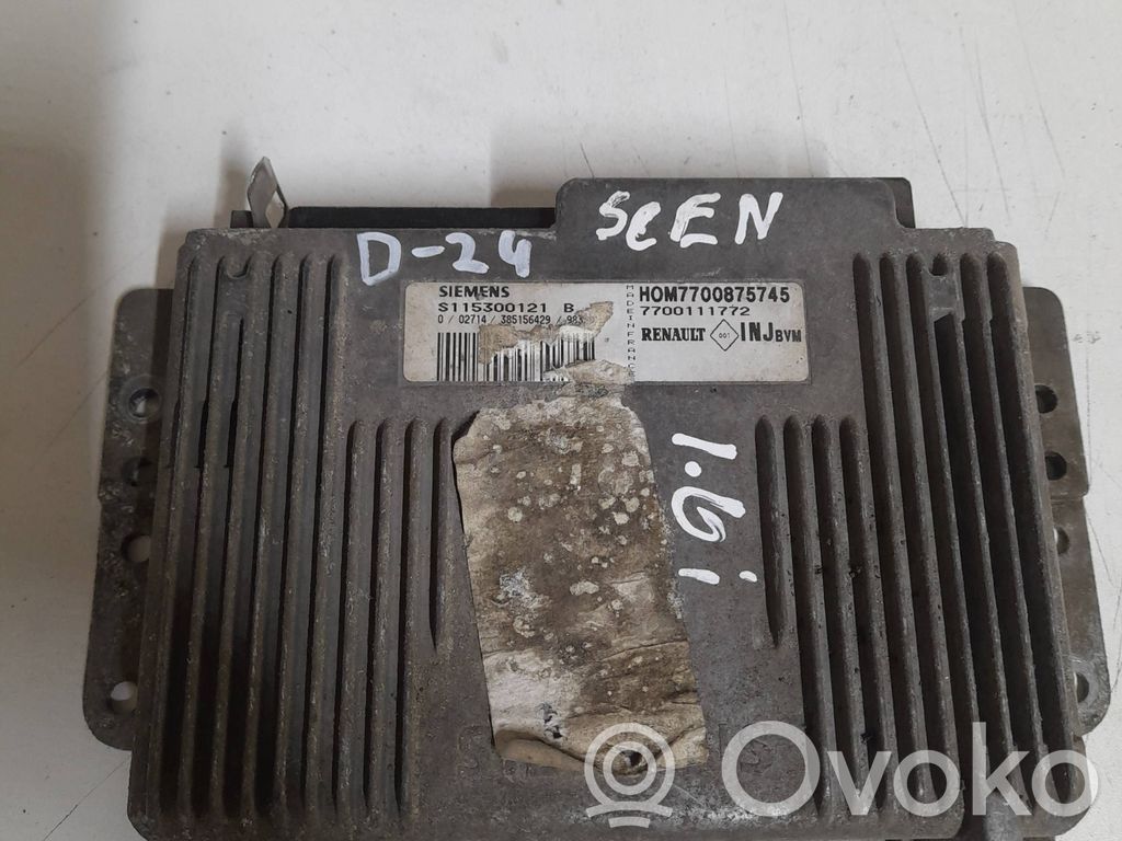 Renault Scenic I Engine control unit/module 
