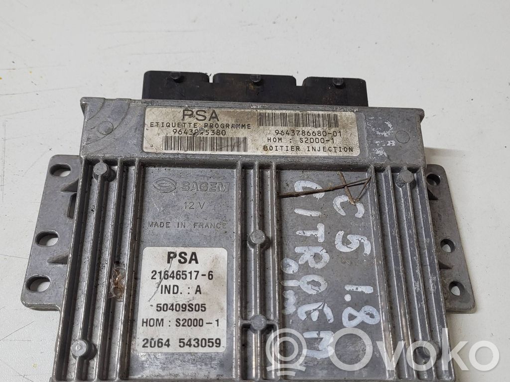Citroen C3 Engine control unit/module 