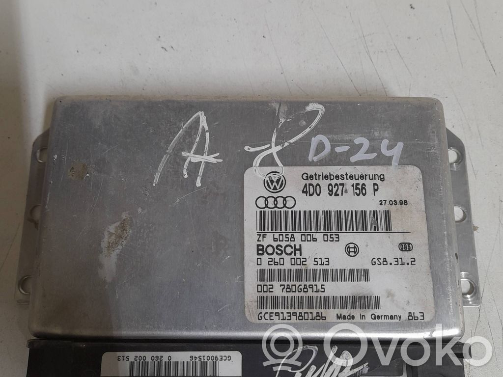 Audi A8 S8 D2 4D Gearbox control unit/module 
