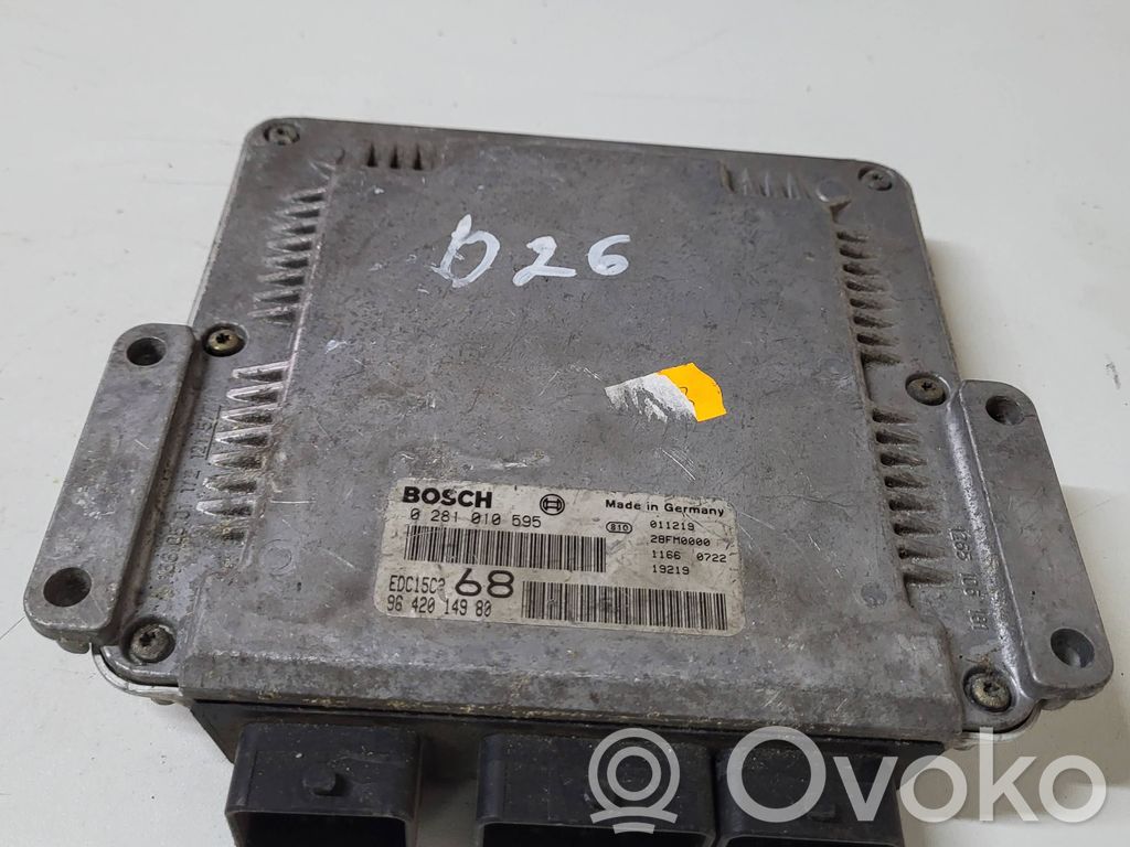 Citroen C3 Engine control unit/module 