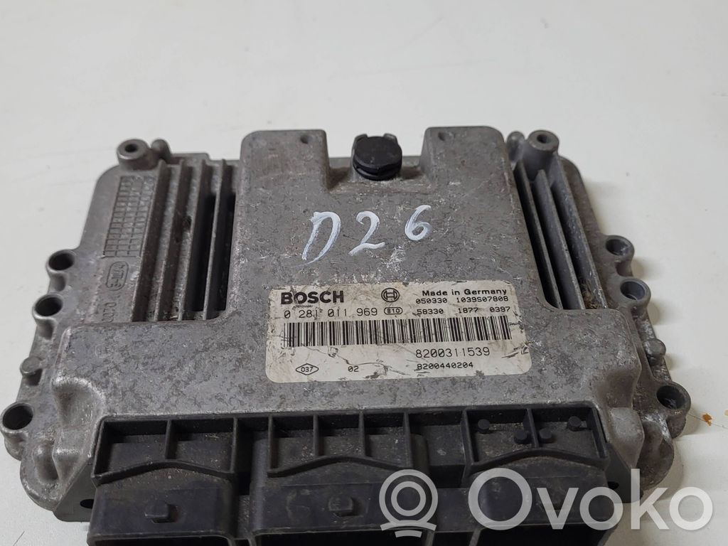 Renault Laguna II Engine control unit/module 