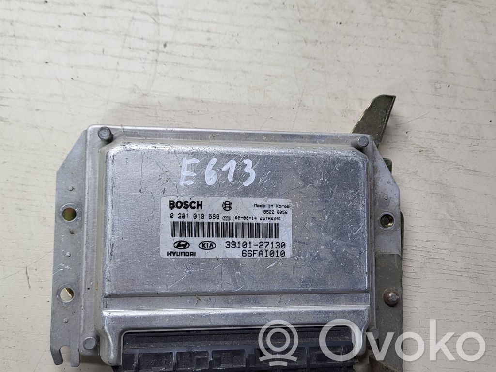Engine control unit/module   0281010580,3910127130,66FA1010