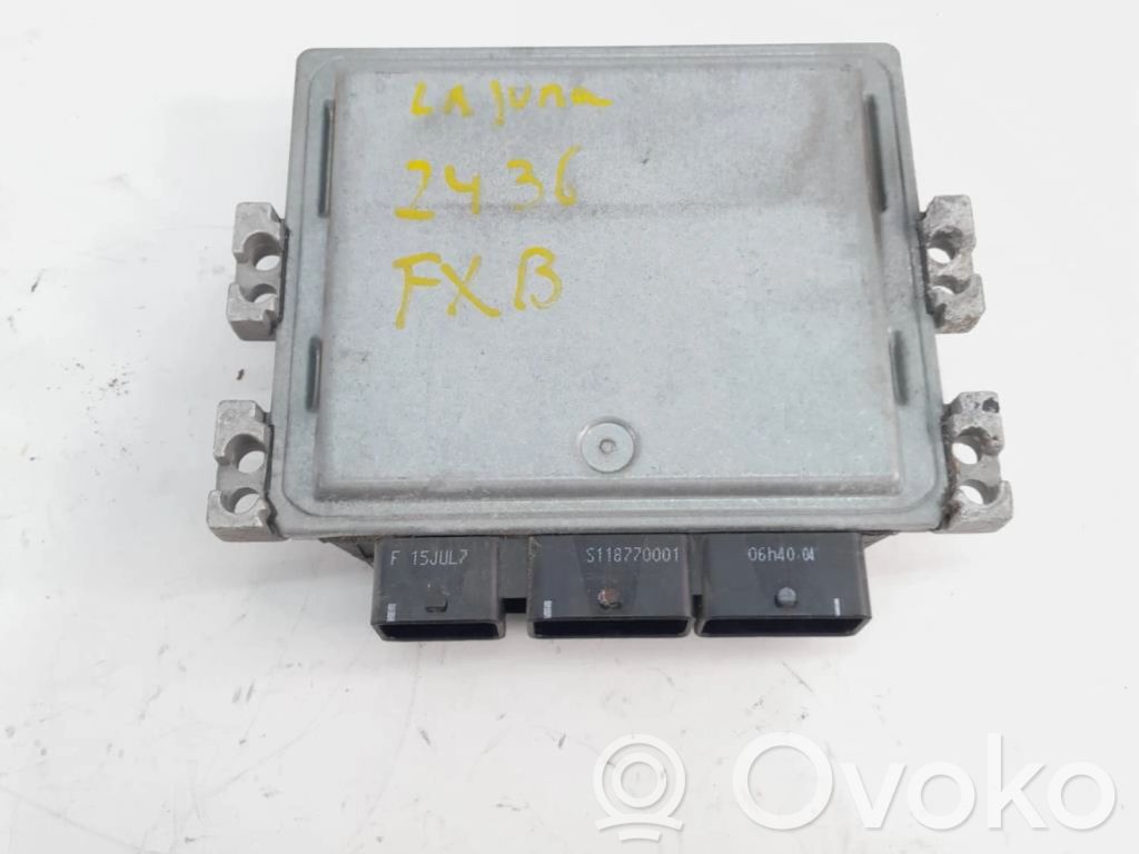 Renault Laguna III Engine control unit/module ECU 