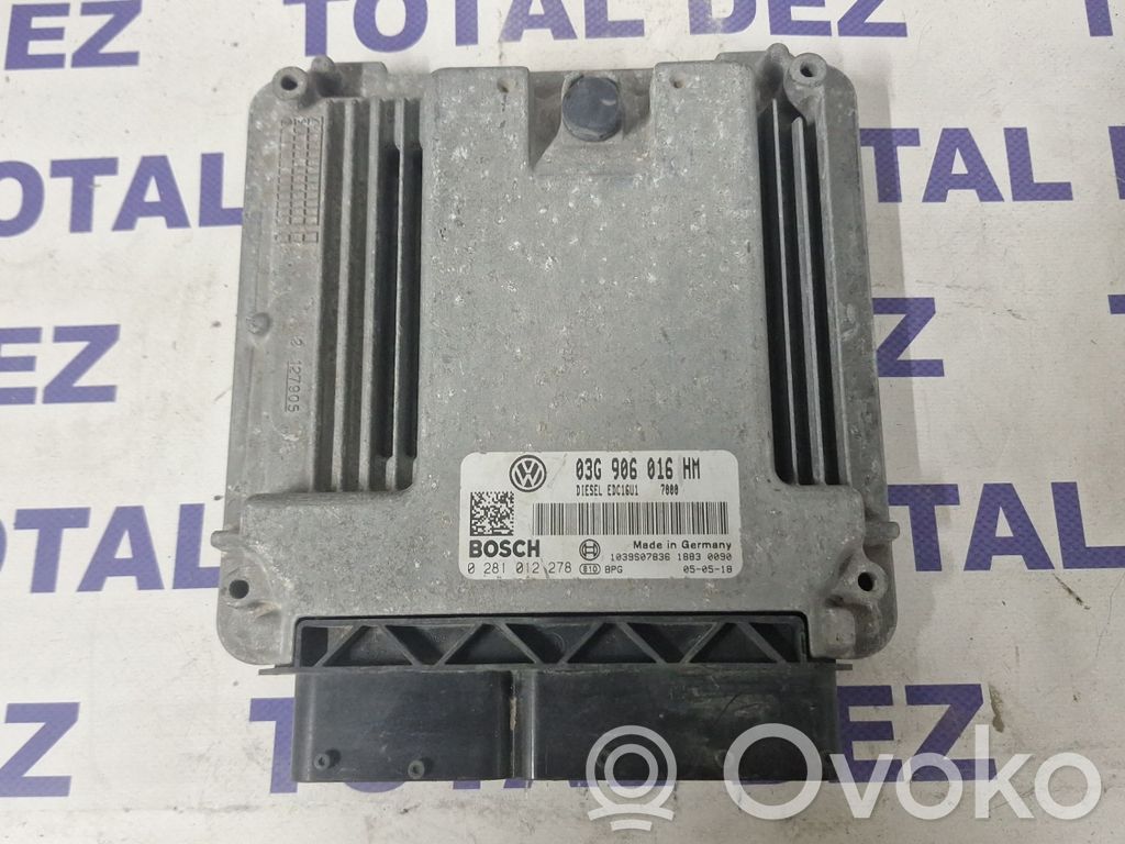 Seat Toledo III (5P) Engine control unit/module 