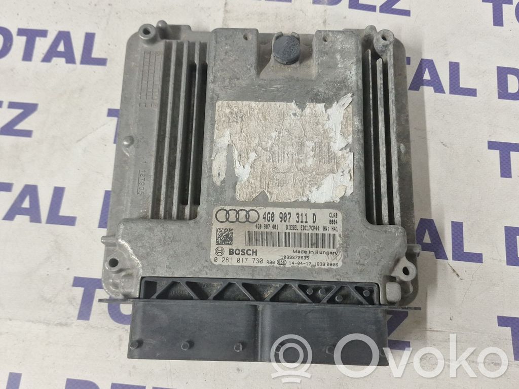 Audi A6 S6 C7 4G Engine control unit/module 