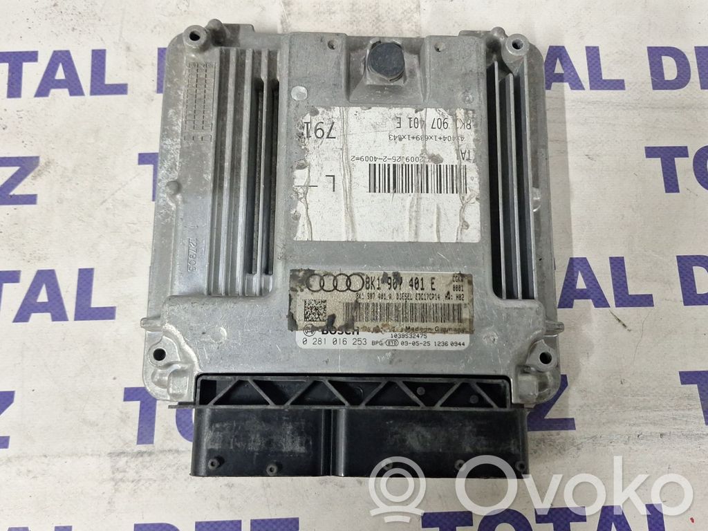 Audi A4 S4 B8 8K Engine control unit/module 