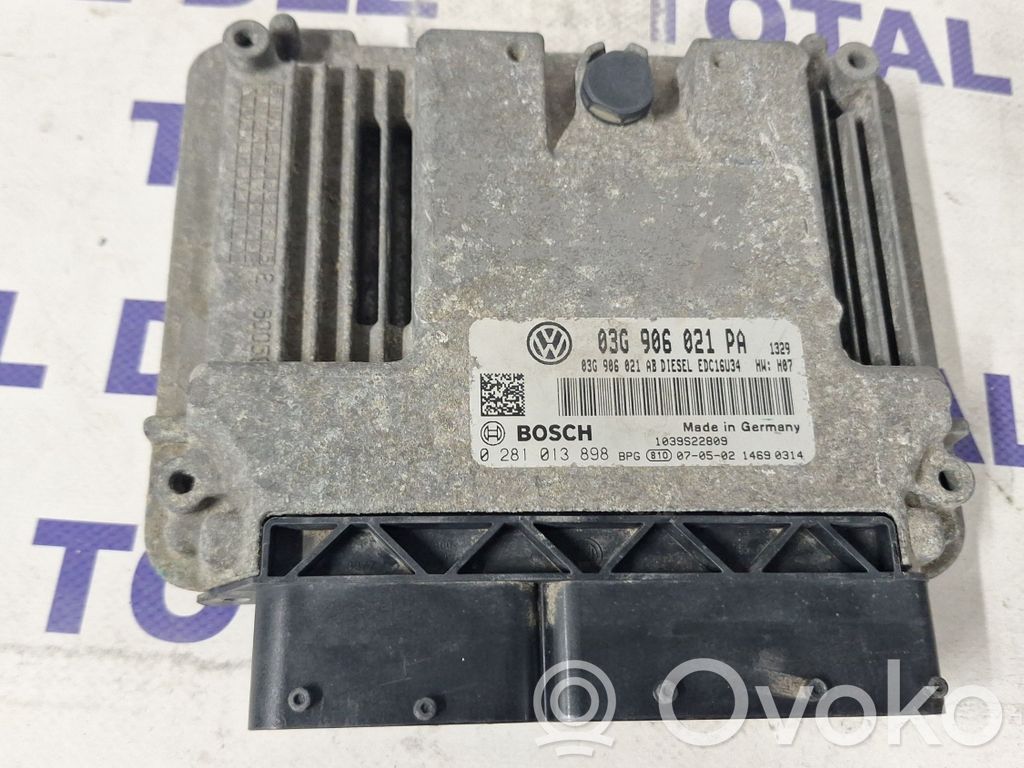Volkswagen Eos Engine control unit/module 