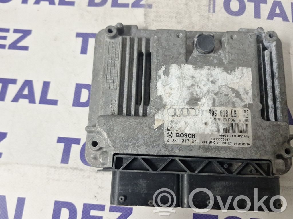 Engine control unit/module   03L906018LB,0281017945,1039S55087