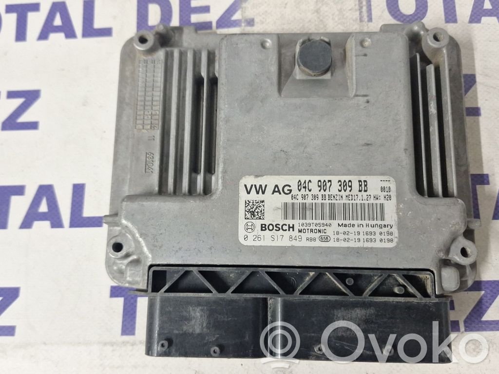 Engine control unit/module   04C907309BB,0261S17849