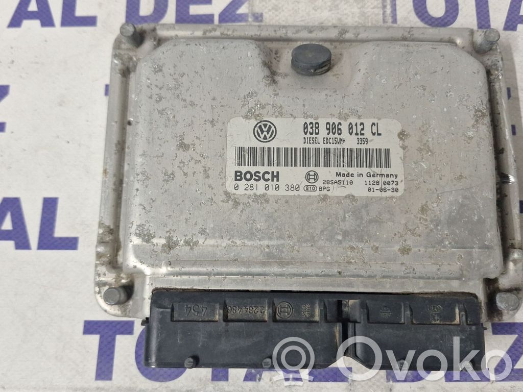 Engine control unit/module   038906012CL,0281010380,0281010385