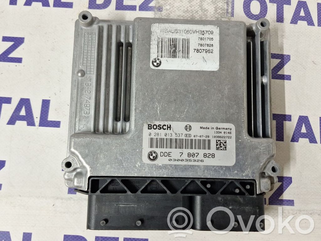 BMW 1 E81 E87 Unitate/modul de control motor 
