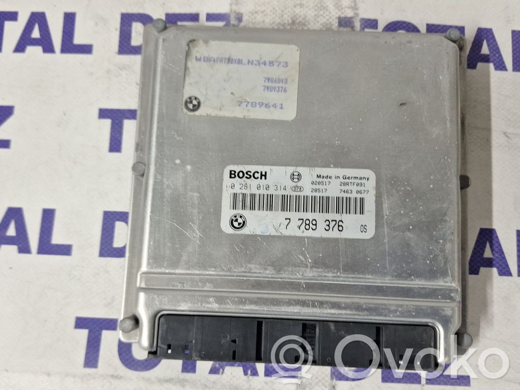 Unidad de control/módulo del motor   0281010314,7789376,7789641