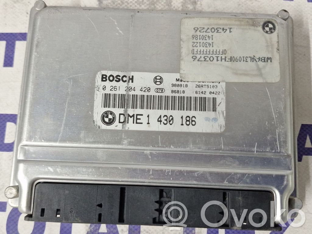 Engine control unit/module   0261204420,1430186