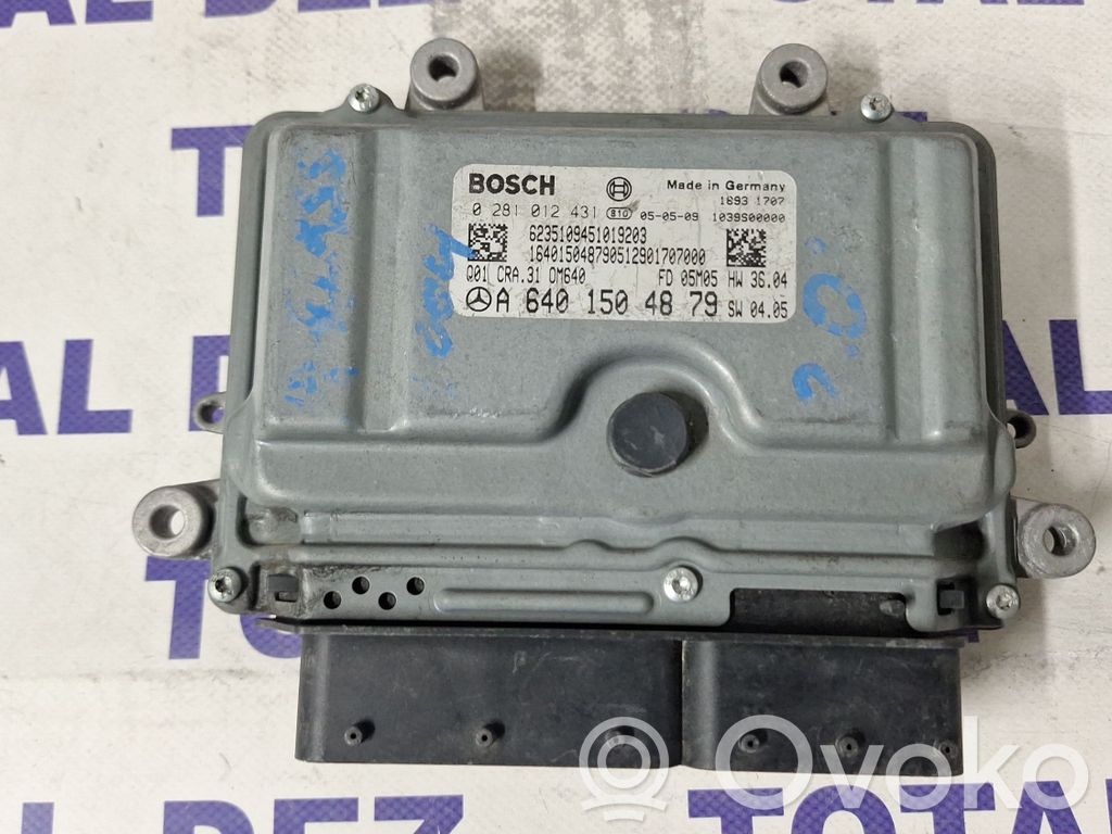 Engine control unit/module   A6401504879,18931707