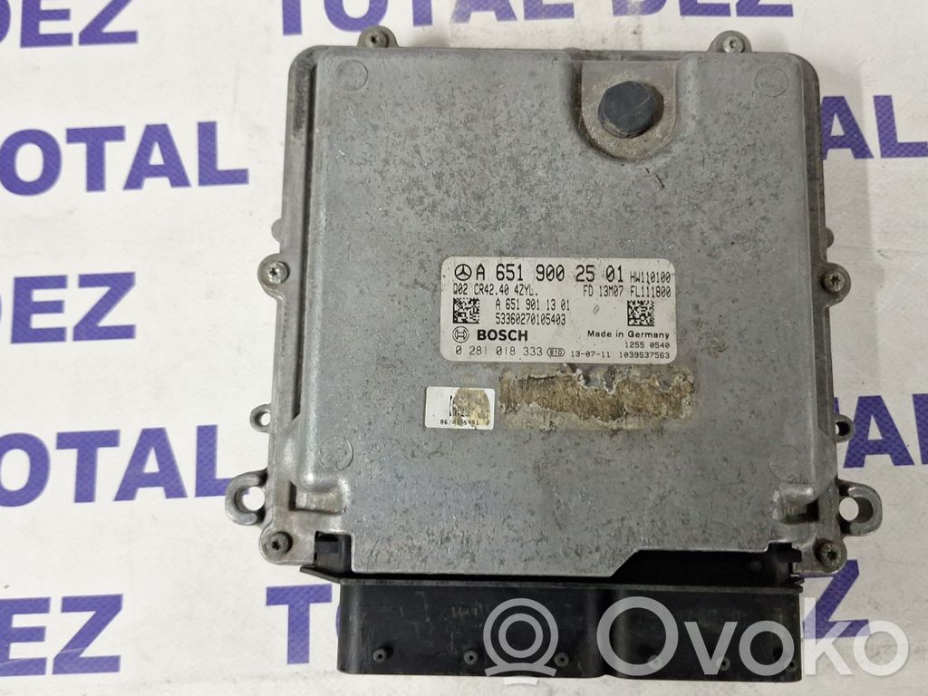 Mercedes-Benz GLK (X204) Unitate/modul de control motor 