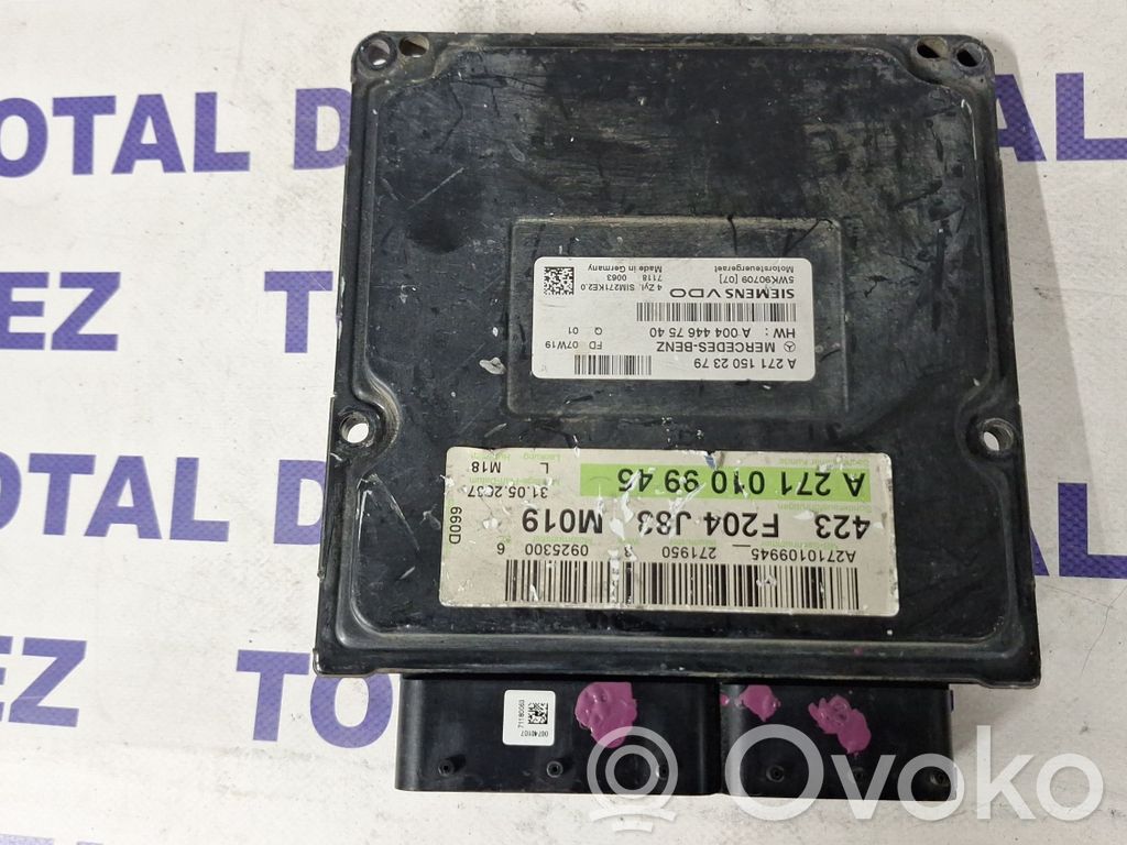 Mercedes-Benz C W204 Unitate/modul de control motor 