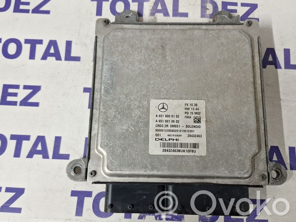Engine control unit/module   A6519009102,28432463